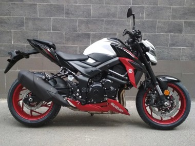 Billige Suzuki GSX-S 750 Motorrad Verkleidung 2017-2022 - Rot Weiss