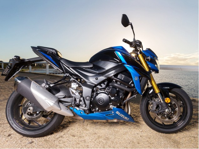 Billige Suzuki GSX-S 750 Motorrad Verkleidung Kit 2017-2022 - Blau Schwarz