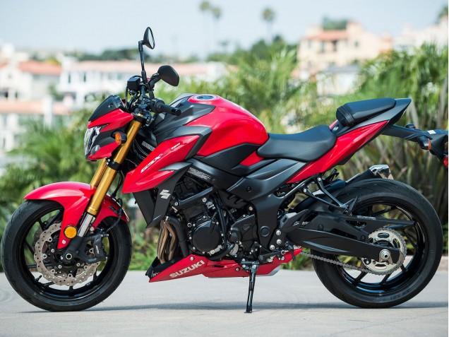 Billige Suzuki GSX-S 750 Motorrad Verkleidung 2017-2022 - Schwarz Rot
