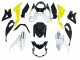 Billige Suzuki GSX-S 750 Motorrad Verkleidung 2017-2022 - Weiss Gelb