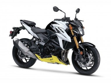 Billige Suzuki GSX-S 750 Motorrad Verkleidung 2017-2022 - Weiss Gelb