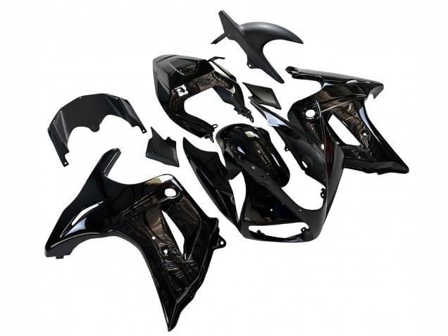 Billige Suzuki SV650 Motorrad Verkleidung 2003-2013 - Glanzendes Schwarz