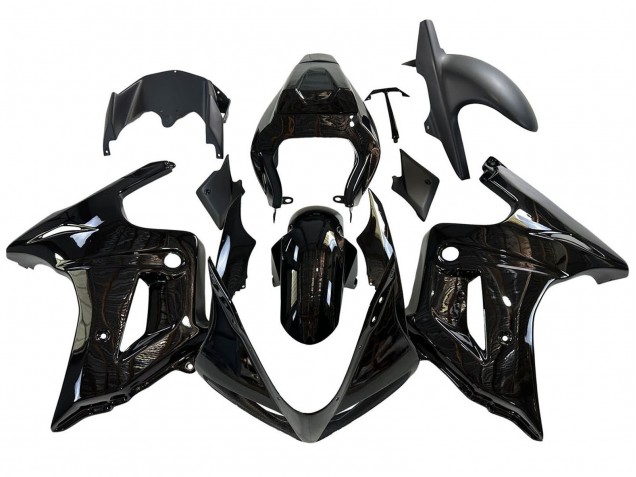 Billige Suzuki SV650 Motorrad Verkleidung 2003-2013 - Glanzendes Schwarz