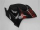 Billige Suzuki GSXR 1300 Hayabusa Motorrad Verkleidung 2008-2020 - Glanzendes Schwarz Rot
