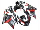 Billige Aprilia RSV1000 Motorrad Verkleidung 2003-2006 - Schwarz Rot