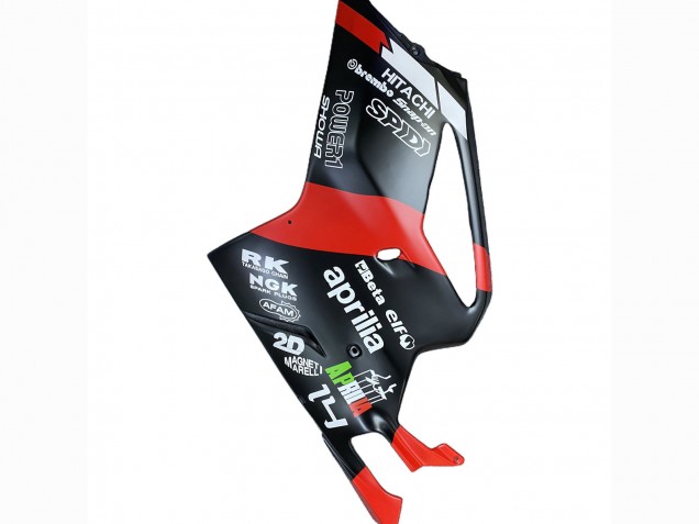 Billige Aprilia RSV1000 Motorrad Verkleidung 2003-2006 - Schwarz Rot