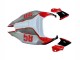 Billige Aprilia RSV1000 Motorrad Verkleidung 2003-2006 - Weiss Rot Schwarz Gelb 58