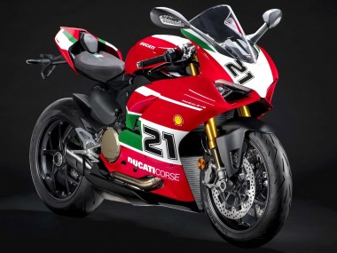 Billige Ducati Panigale V2 Motorrad Verkleidung 2020-2024 - Weiss Rot Grun Matt Schwarz Corse 21