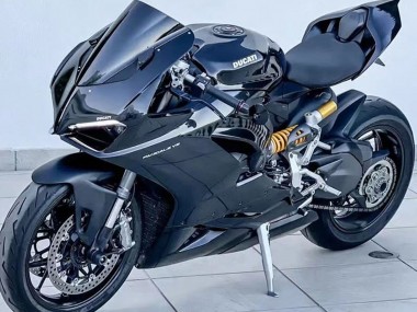Billige Ducati Panigale V2 Motorrad Verkleidung 2020-2024 - Schwarz