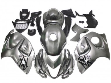 Billige Suzuki GSXR 1300 Hayabusa Motorrad Verkleidung 2008-2020 - Silber