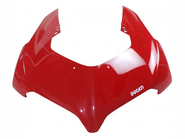 Billige Ducati Panigale V4 V4S Motorrad Verkleidung 2020-2021 - Rot Matt Schwarz