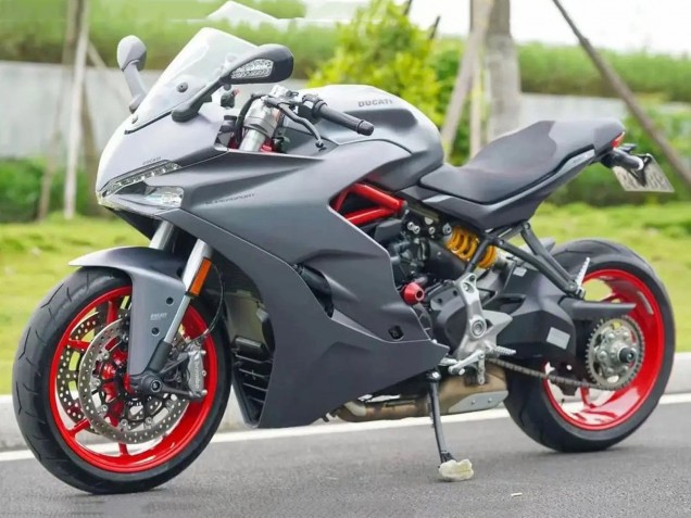 Billige Ducati Supersport 939/939S Motorrad Verkleidung 2017-2022 - Grau