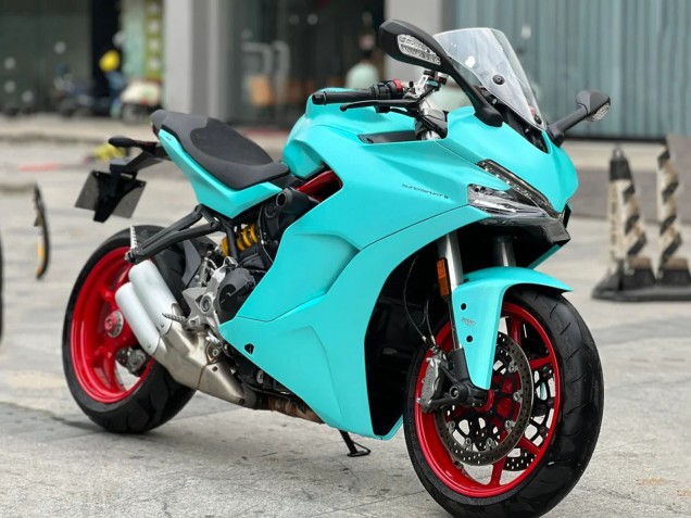 Billige Ducati Supersport 939/939S Motorrad Verkleidung 2017-2022 - Hellblau