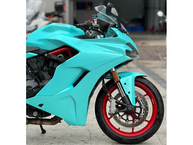Billige Ducati Supersport 939/939S Motorrad Verkleidung 2017-2022 - Hellblau