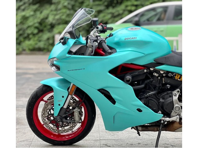 Billige Ducati Supersport 939/939S Motorrad Verkleidung 2017-2022 - Hellblau