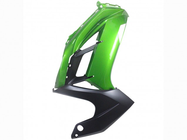 Billige BMW K1200S Motorrad Verkleidung 2005-2010 - Grun Matt Schwarz
