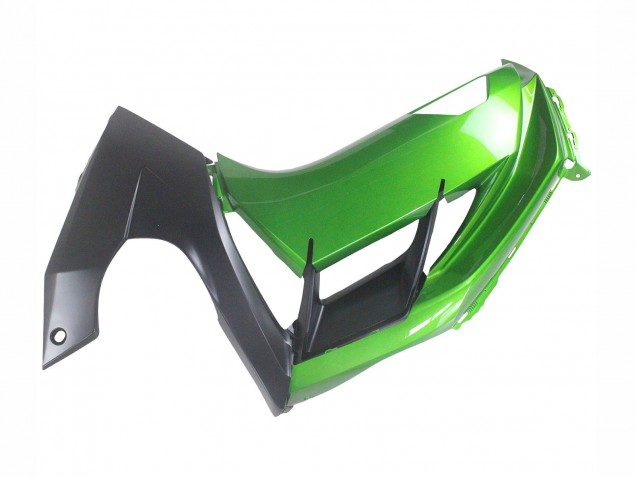 Billige BMW K1200S Motorrad Verkleidung 2005-2010 - Grun Matt Schwarz