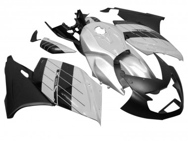 Billige BMW K1200S Motorrad Verkleidung 2005-2010 - Silber Matt Schwarz