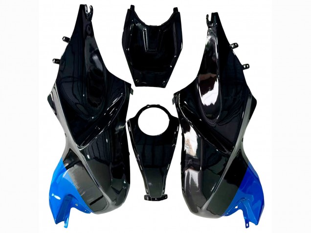 Billige BMW K1200S Motorrad Verkleidung 2005-2010 - Silber Blau Schwarz