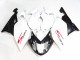 Billige BMW K1200S Motorrad Verkleidung 2005-2010 - Weiss Glanzendes Schwarz