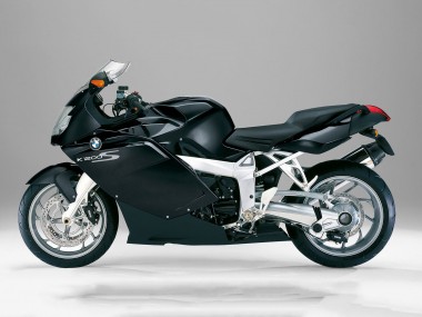 Billige BMW K1200S Motorrad Verkleidung 2005-2010 - Matt Schwarz