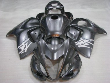 Billige Suzuki GSXR 1300 Hayabusa Motorrad Verkleidung 2008-2020 - Grau