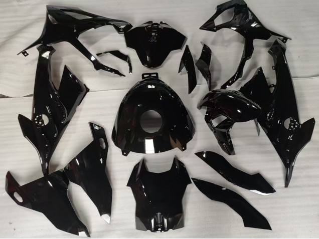 Billige BMW S1000RR Motorrad Verkleidung 2023-2024 - Glanzendes Schwarz