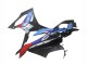 Billige BMW S1000RR Motorrad Verkleidung 2023-2024 - Schwarz Blau Rot