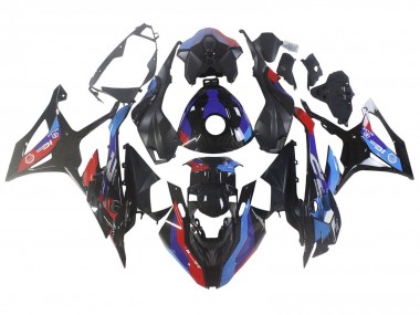Billige BMW S1000RR Motorrad Verkleidung 2023-2024 - Schwarz Blau Rot