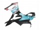 Billige BMW S1000RR Motorrad Verkleidung 2023-2024 - Hellblau Matt Schwarz Petronas