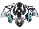 Billige BMW S1000RR Motorrad Verkleidung 2023-2024 - Hellblau Matt Schwarz Petronas