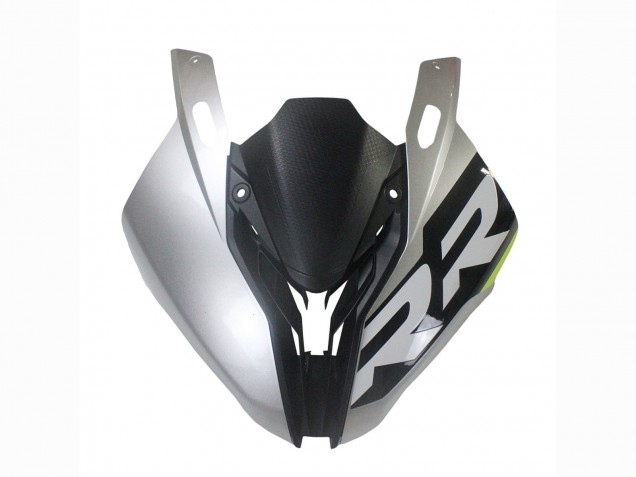 Billige BMW S1000RR Motorrad Verkleidung 2023-2024 - Silber Matt Schwarz Limetten Grun