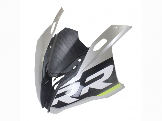 Billige BMW S1000RR Motorrad Verkleidung 2023-2024 - Silber Matt Schwarz Limetten Grun
