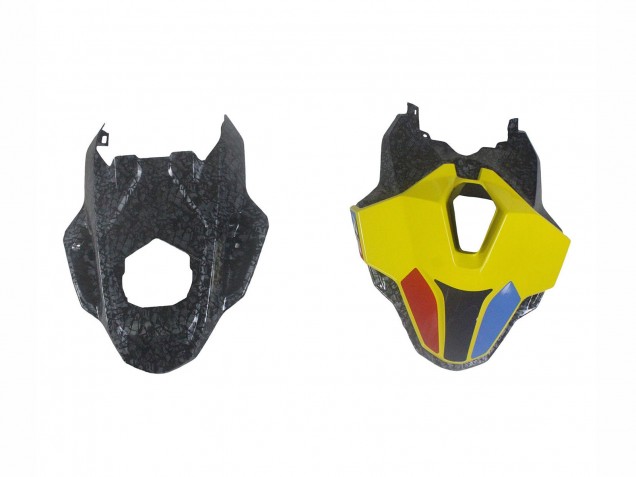 Billige BMW S1000RR Motorrad Verkleidung 2023-2024 - Gelb Carbonfaser