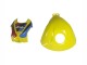 Billige BMW S1000RR Motorrad Verkleidung 2023-2024 - Gelb Carbonfaser