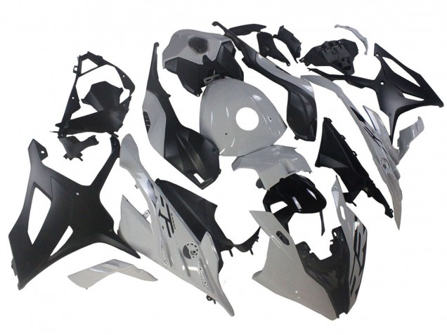 Billige BMW S1000RR Motorrad Verkleidung 2023-2024 - Nardo Grau Matt Schwarz