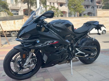 Billige BMW S1000RR Motorrad Verkleidung 2023-2024 - Glanzendes Schwarz