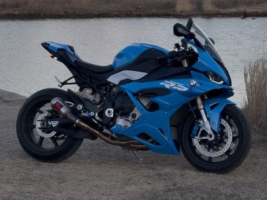 Billige BMW S1000RR Motorrad Verkleidung 2023-2024 - Glanzendes Blau