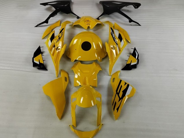 Billige BMW S1000RR Motorrad Verkleidung 2023-2024 - Glanzendes Gelb