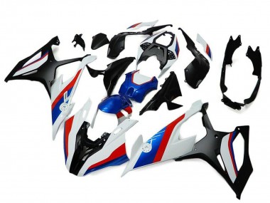 Billige BMW S1000RR Motorrad Verkleidung 2019-2022 - Schwarz Weiss Rot Blau