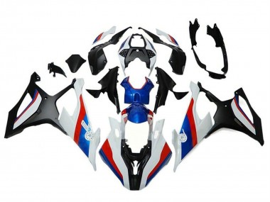 Billige BMW S1000RR Motorrad Verkleidung 2019-2022 - Schwarz Weiss Rot Blau