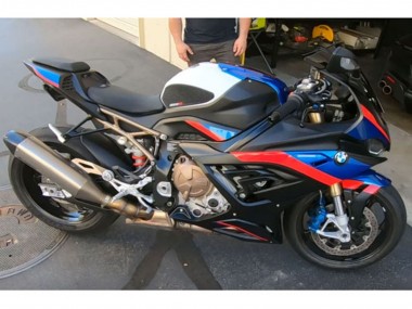 Billige BMW S1000RR Motorrad Verkleidung 2019-2022 - Schwarz Blau Rot