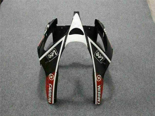 Billige Kawasaki ZX6R Motorrad Verkleidung 2000-2002 - Weiss Rot Gelb Grun Glanzendes Schwarz Stern EuroBet