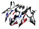 Billige BMW S1000RR Motorrad Verkleidung 2019-2022 - Blau Rot Weiss 23