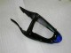 Billige Kawasaki ZX6R Motorrad Verkleidung 2000-2002 - Blau Glanzendes Schwarz Elf Bridgestone