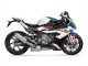 Billige BMW S1000RR Motorrad Verkleidung 2019-2022 - Blau Weiss Rot
