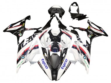Billige BMW S1000RR Motorrad Verkleidung 2019-2022 - Weiss Schwarz Rosa Oxford