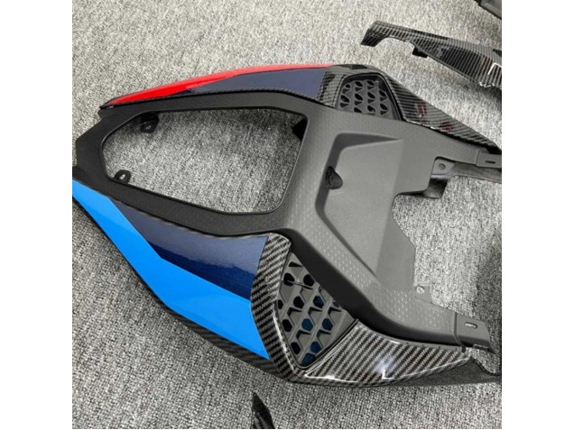Billige BMW S1000RR Motorrad Verkleidung 2019-2022 - Schwarz Blau Rot Carbonfaser