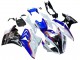 Billige BMW S1000RR Motorrad Verkleidung 2017-2018 - Weiss Blau Rot Glanzendes Schwarz