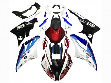 Billige BMW S1000RR Motorrad Verkleidung 2017-2018 - Weiss Blau Rot Schwarz
